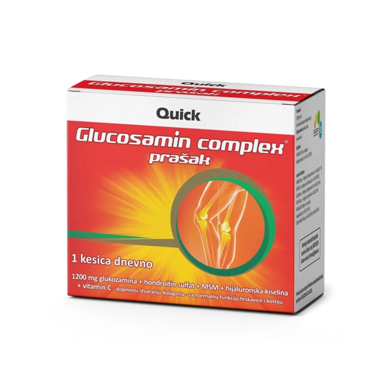 Glukozamin complex kesice 30x