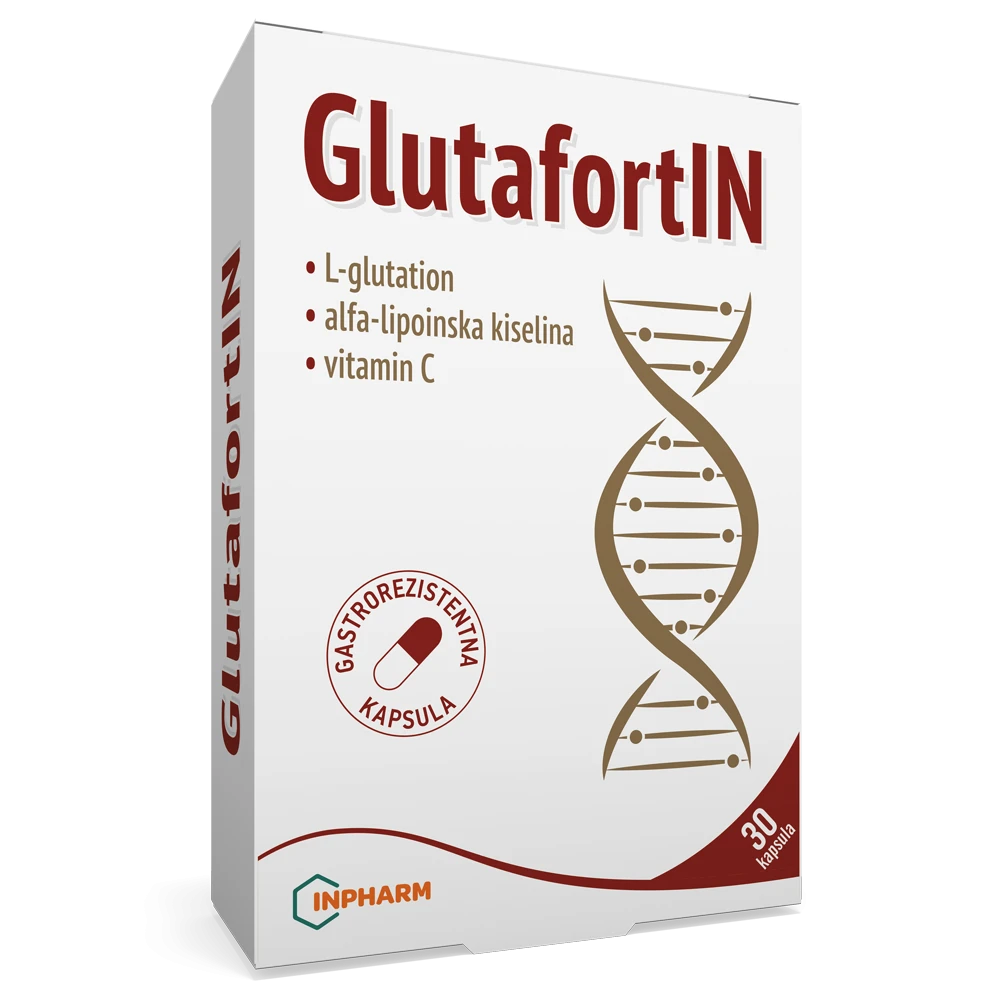 GlutafortIN, glutation, 30 kapsula