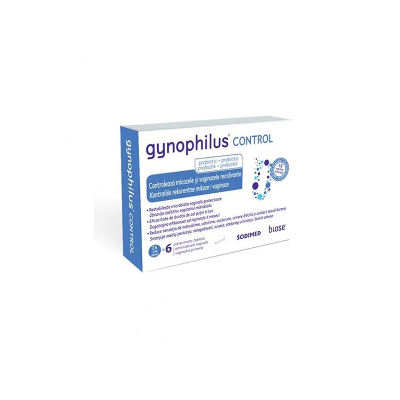 GYNOPHILUS VAGINALETE CONTROL 6X