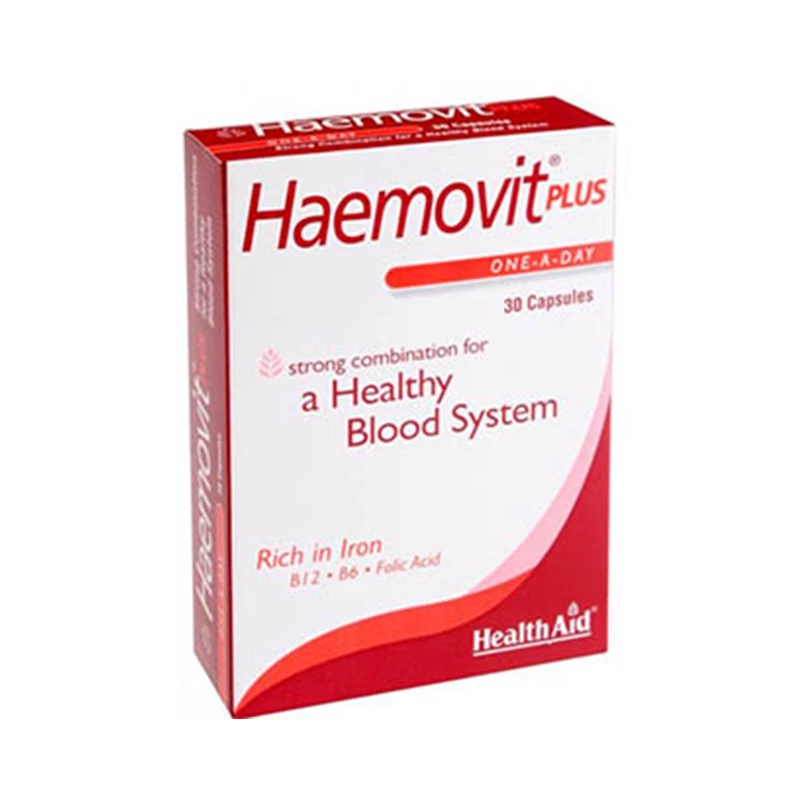 HEALTHAID HAEMOVIT PLUS CAPS 30X