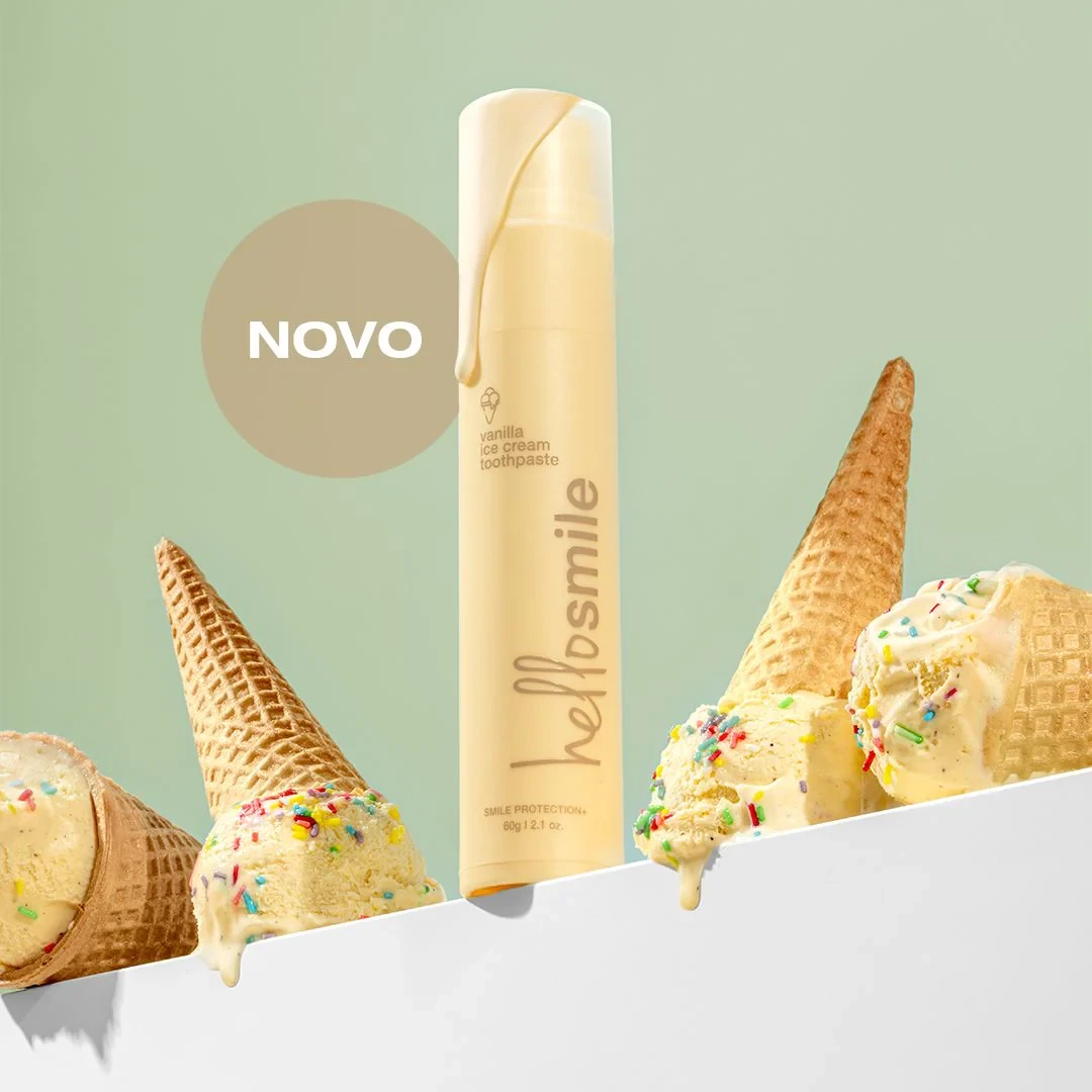 HelloSmile pasta za zube vanilla ice cream 60g