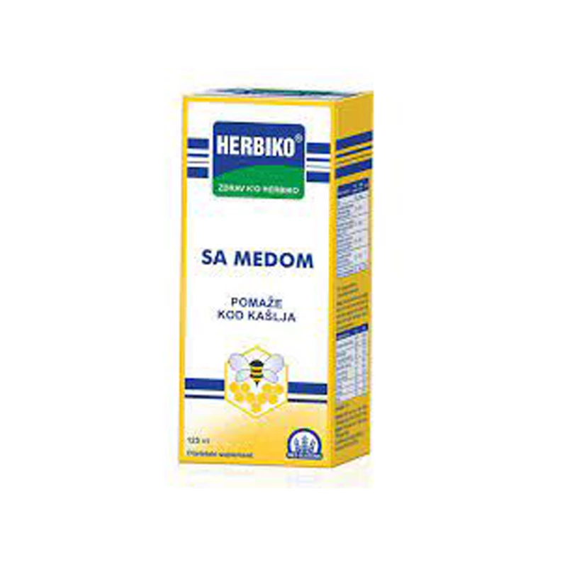 HERBIKO SIRUP ZA ODRASLE MED 125ML