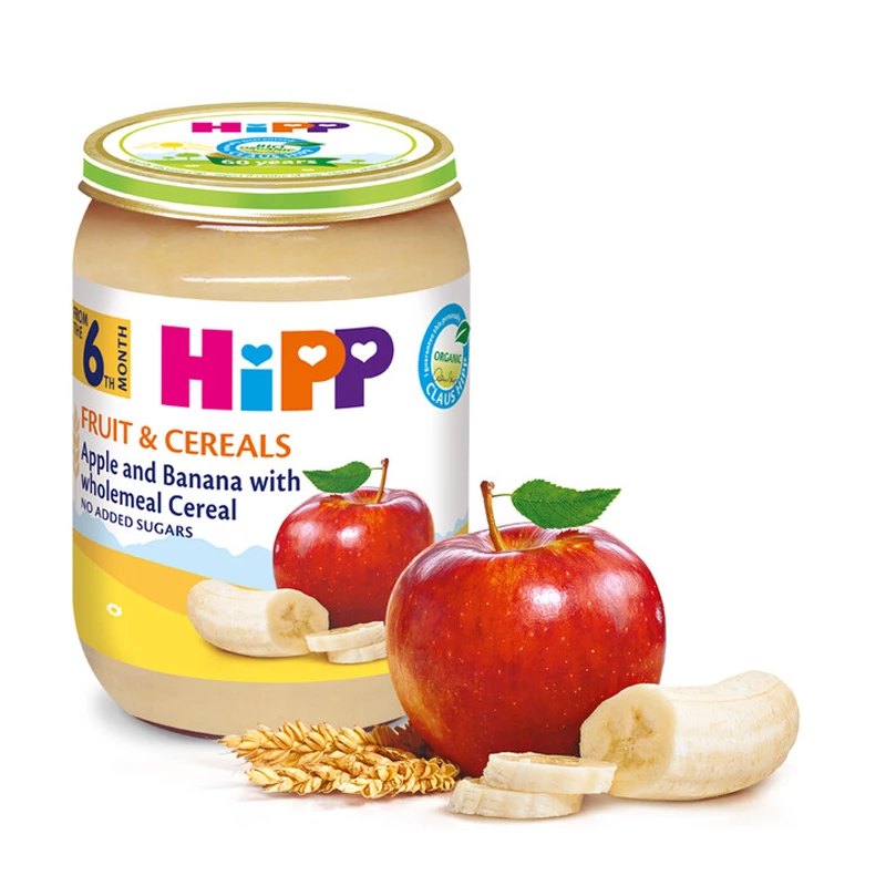 Hipp kaša integralne žitarice/jabuka/banana 190 g