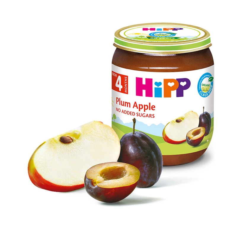 Hipp kaša jabuka/šljiva 125 g
