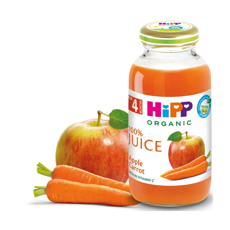 Hipp sok jabuka/šargarepa 200 ml