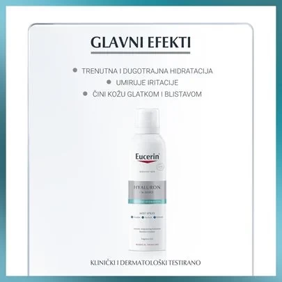 Eucerin Hyaluron hidratantni sprej za lice