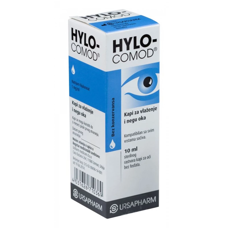 HYLO-COMOD KAPI ZA OCI 10ML