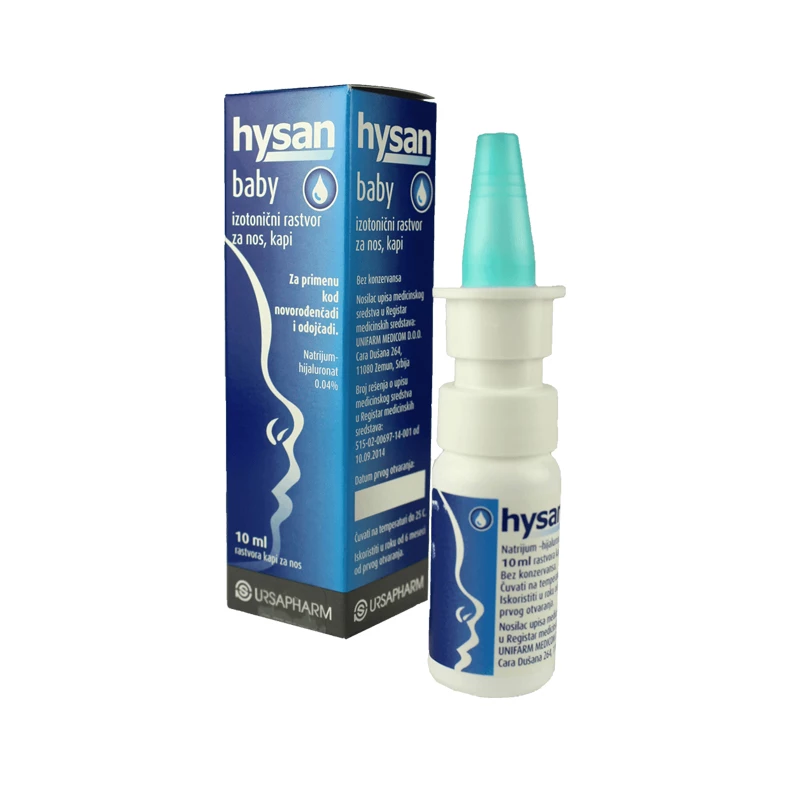 Hysan baby kapi za nos 10ml