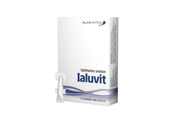Ialuvit kapi za oci 15x0.6ml 