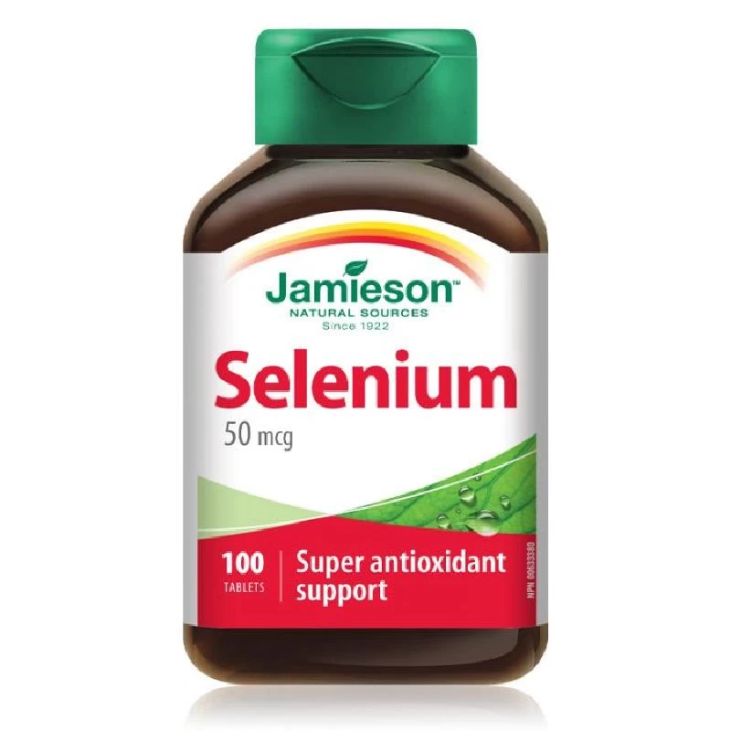 JAMIESON SELENIUM TBL 100X50MCG