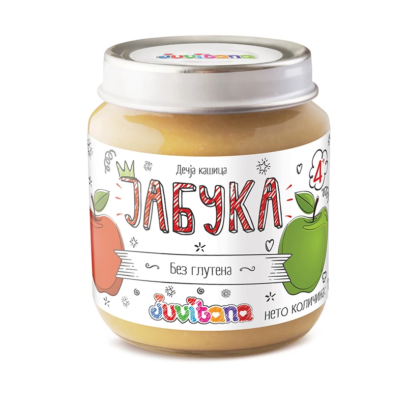 Juvitana kaša jabuka 128 g