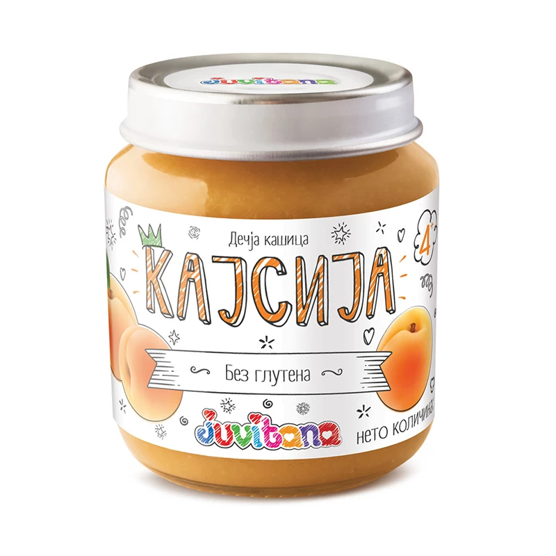 Juvitana kaša  kajsija 128 g