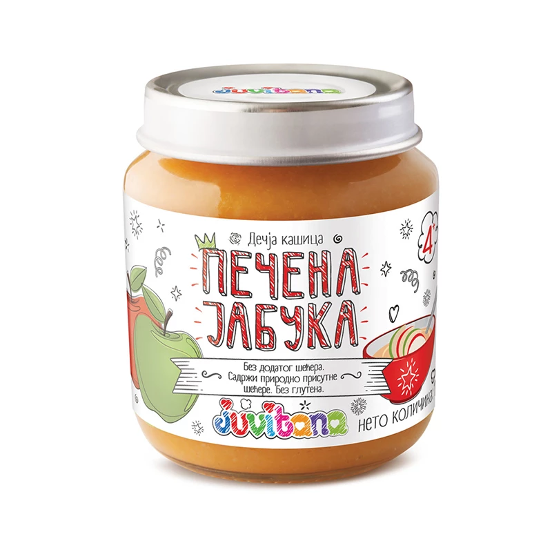 JUVITANA KASA PECENA JABUKA 128G