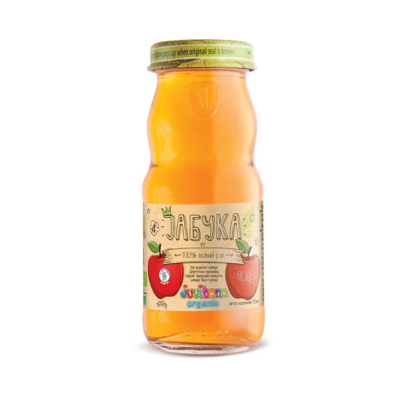 Juvitana sok jabuka organska bistri 125 ml