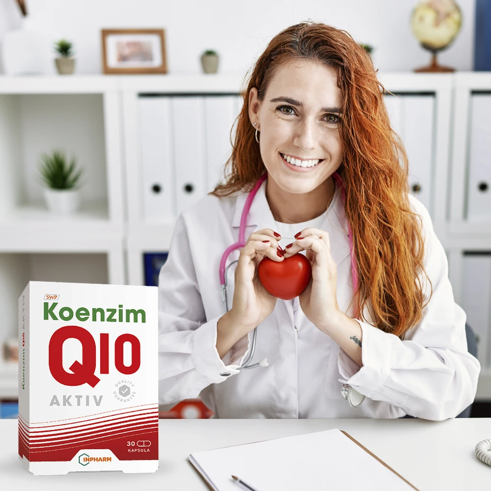 Koenzim Q10 AKTIV,  za srce i vitalnost, 30 kapsula