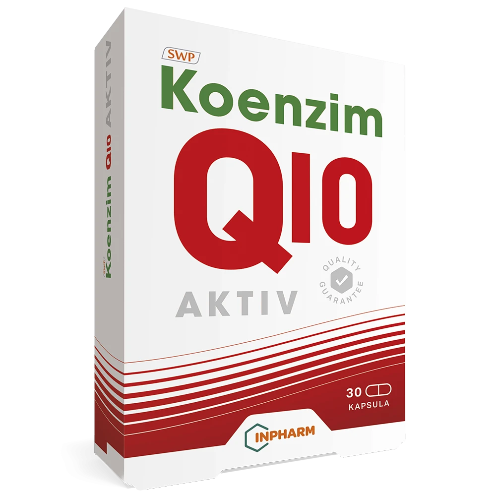 Koenzim Q10 AKTIV,  za srce i vitalnost, 30 kapsula