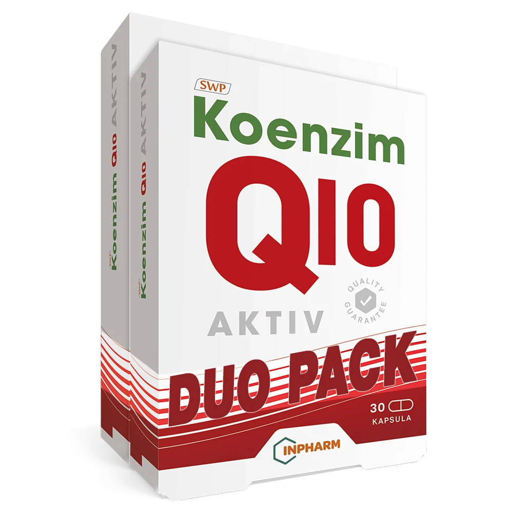 Koenzim Q10 AKTIV, duopak, za srce i vitalnost, 2x30 kapsula