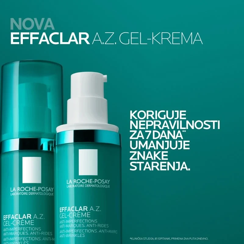 La Roche-Posay Effaclar A.Z. gel-krema 40 ml
