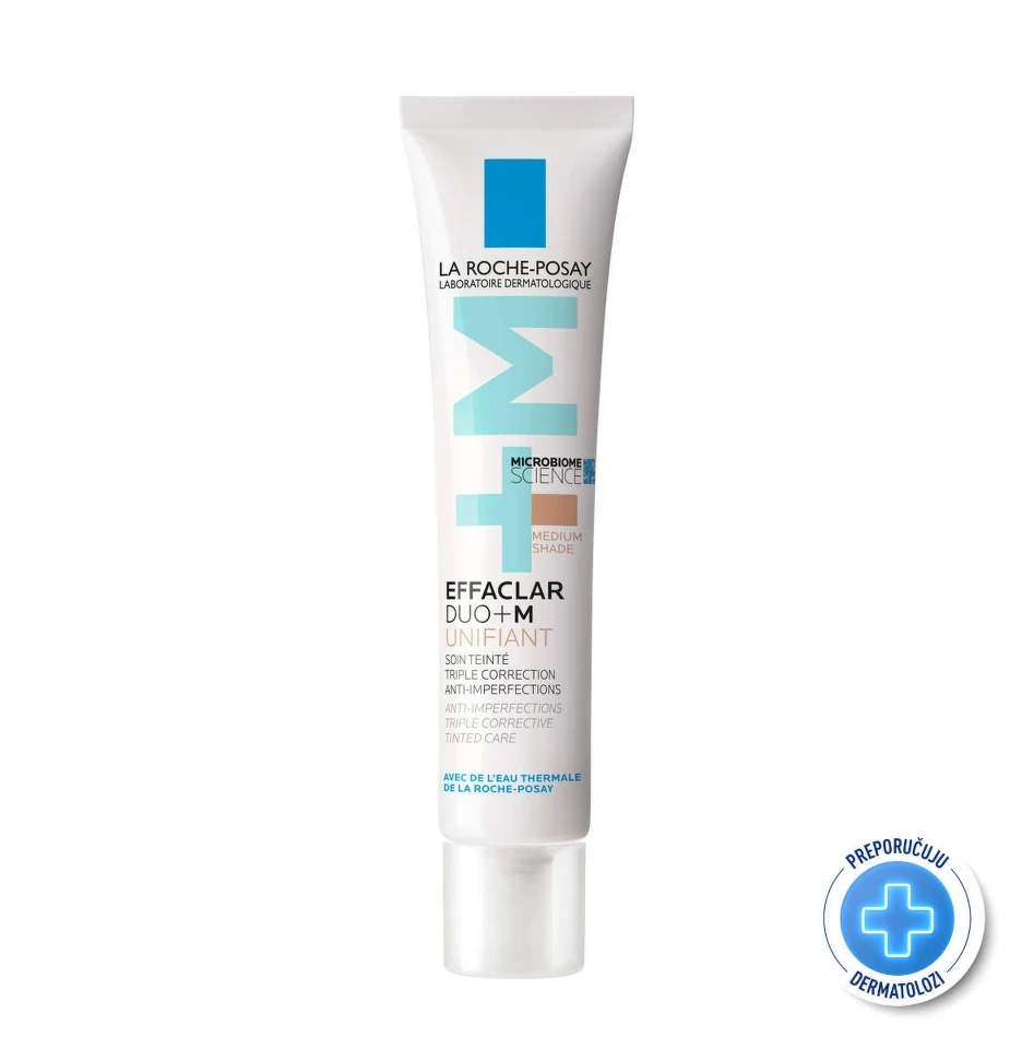 La Roche-Posay Effaclar Duo+ Tonirana krema - medium, 40 ml