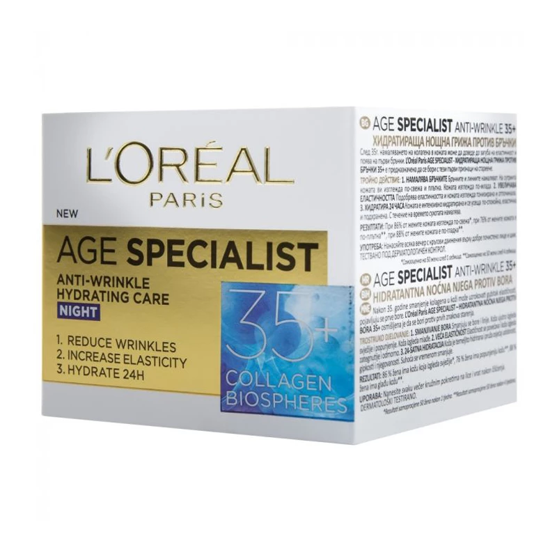 LOREAL AGE SPECIALIST 35+ KREMA NOC 50ML