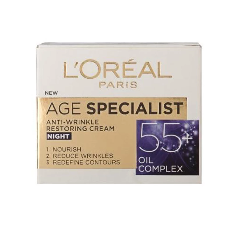 LOREAL AGE SPECIALIST 55+ KREMA NOC 50ML