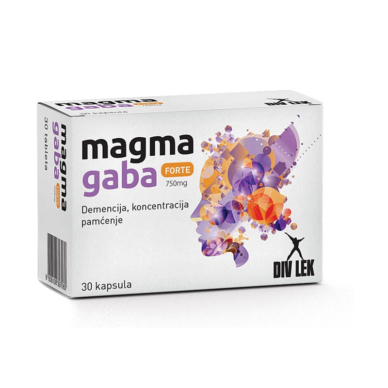 MAGMA GABA FORTE CAPS 30X750MG