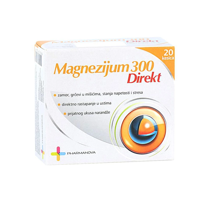 MAGNEZIJUM 300 DIREKT KESICE 20X