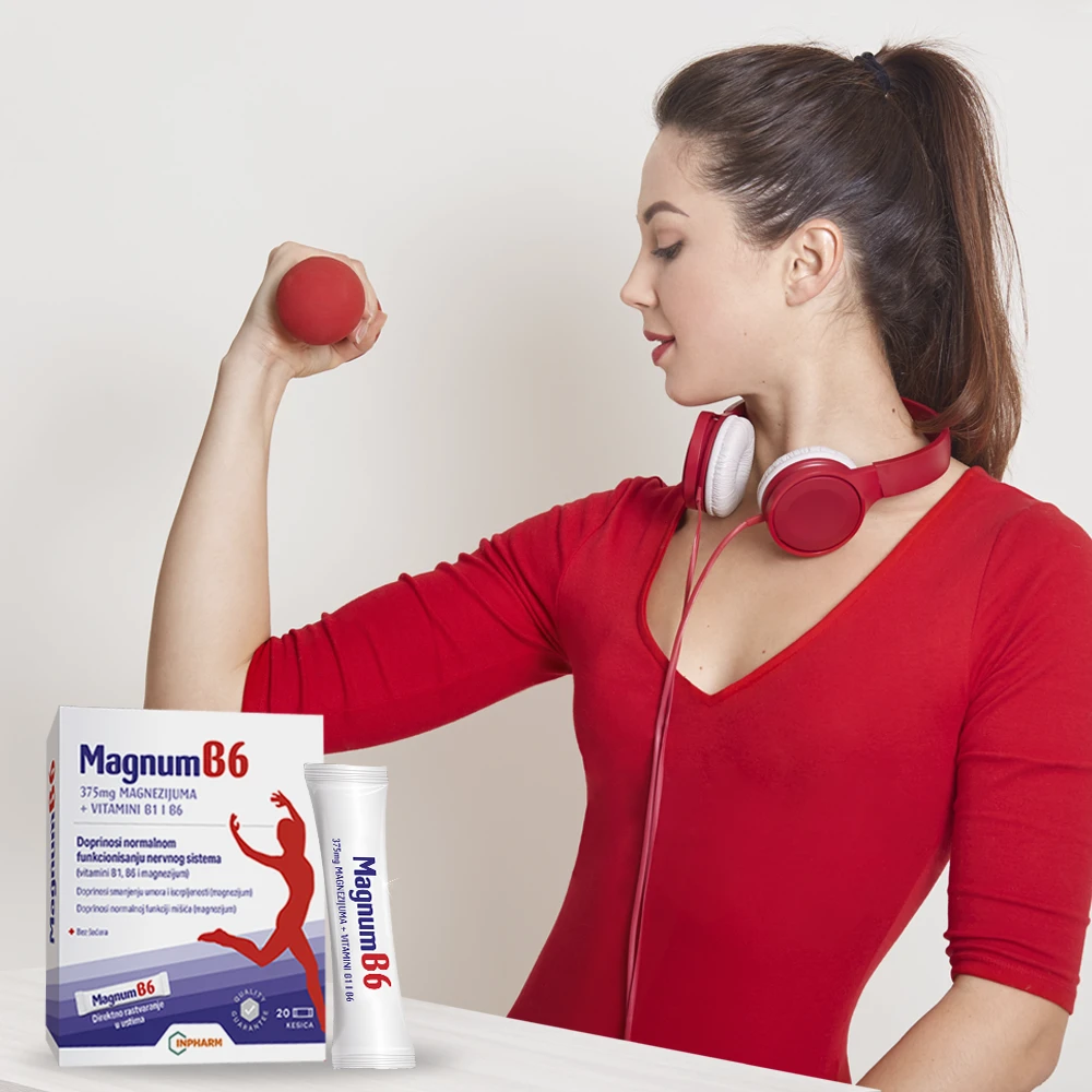 MAGNUM B6, magnezijum, 20 kesica
