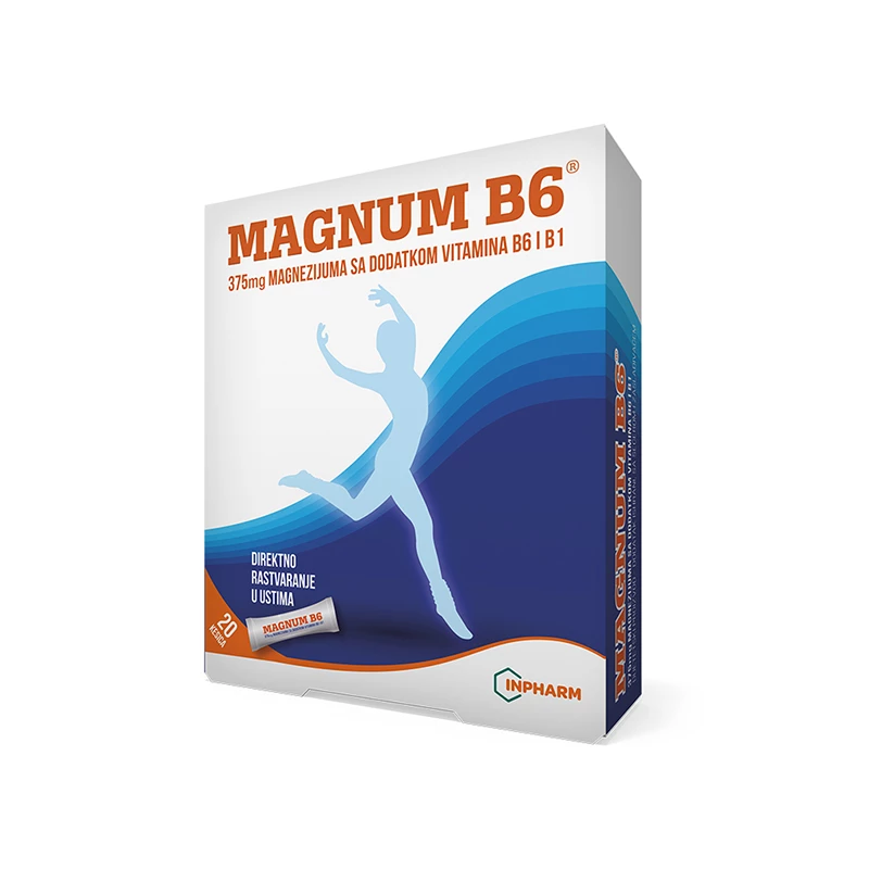 MAGNUM B6 PULV KESICE 20X375MG