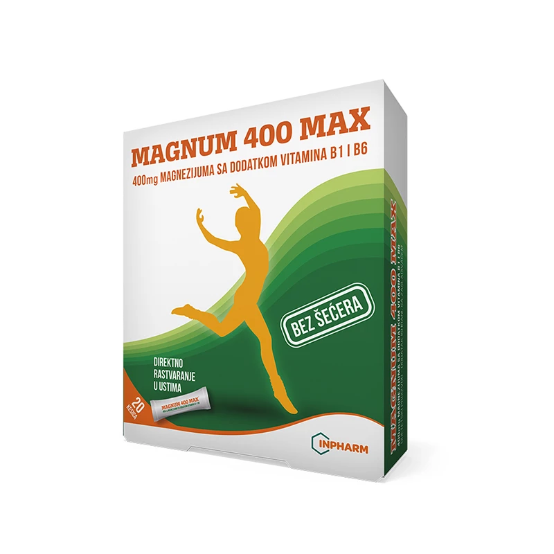 MAGNUM MAX PULV KESICE 20X400MG