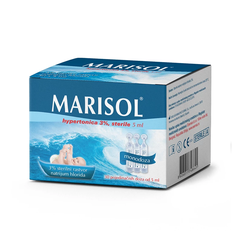 Marisol ampule hypertonica 3% 30x5ml