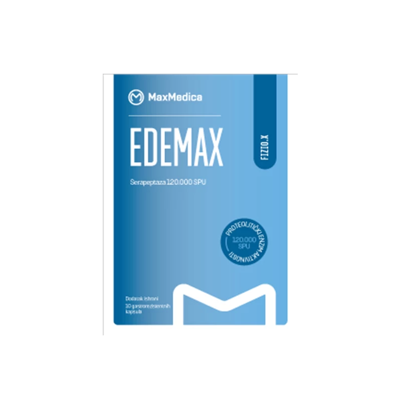 MAX MEDICA EDEMAX CAPS 10X
