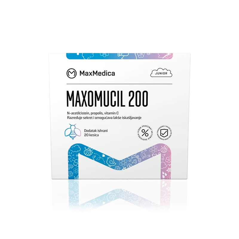 MAX MEDICA MAXOMUCIL 200 KESICE 20X