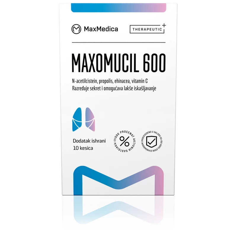 MAX MEDICA MAXOMUCIL 600 KESICE 10X