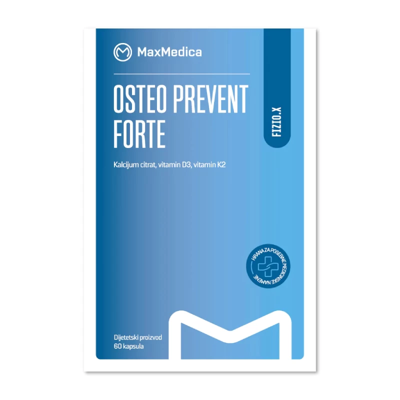 MAX MEDICA OSTEOPREVENT FORTE CAPS 60X