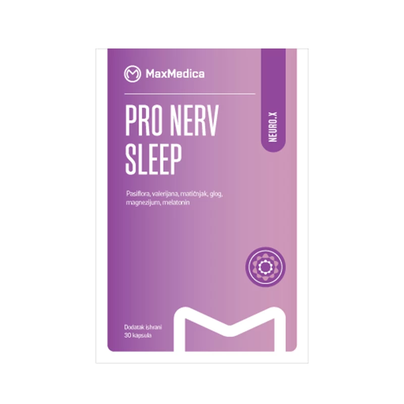 MAX MEDICA PRONERV SLEEP CAPS 30X