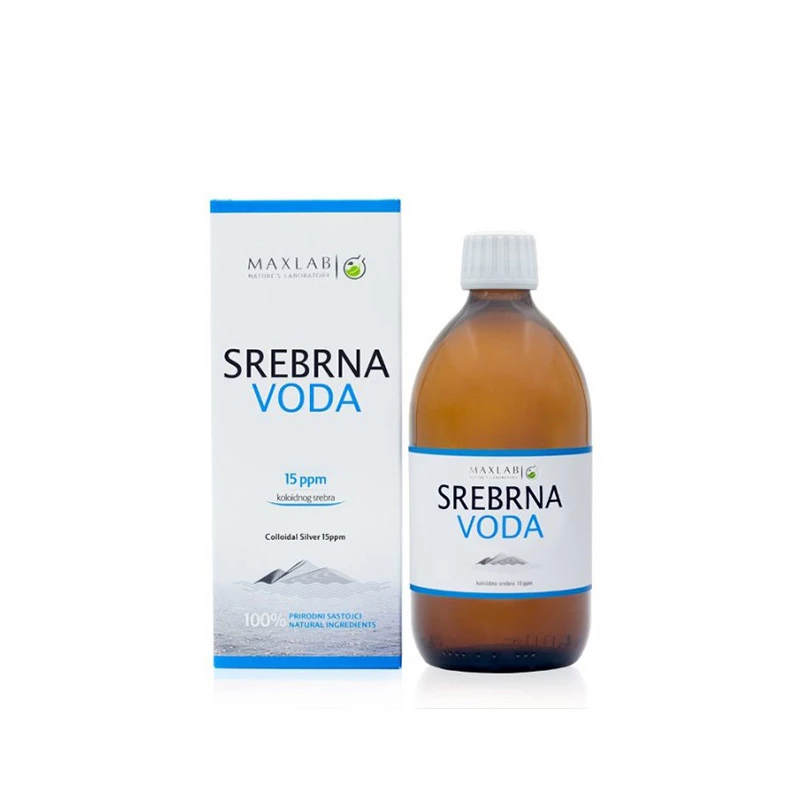 MAXLAB SREBRNA VODA 500ML