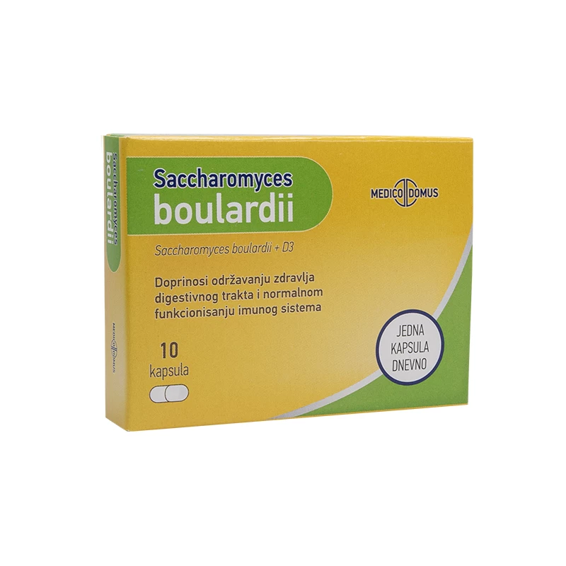 MEDICO DOMUS BOULARDI+VIT.D3 CAPS 10X