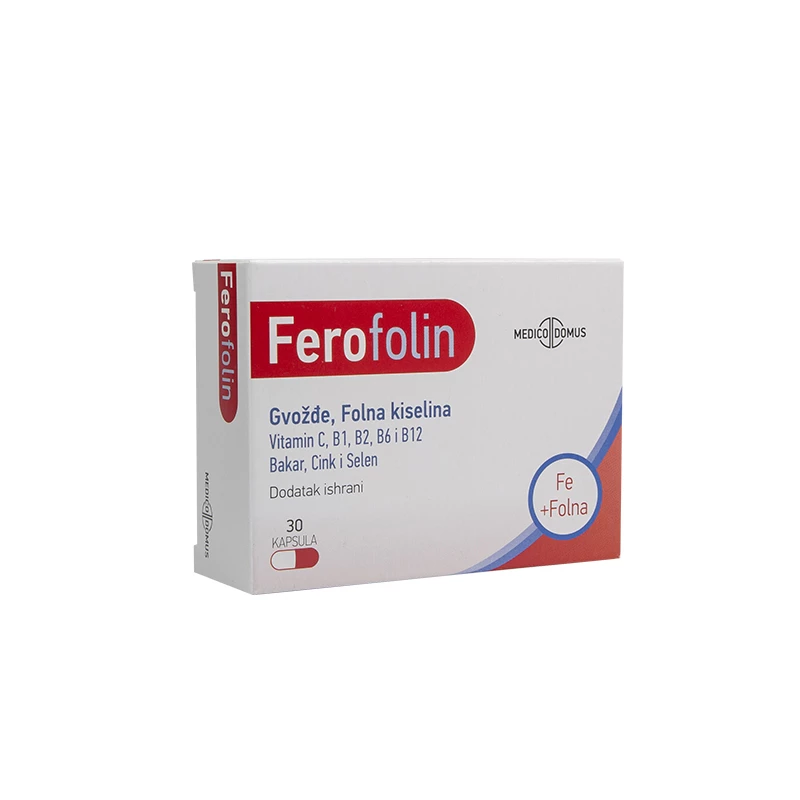 MEDICO DOMUS FEROFOLIN CAPS 30X