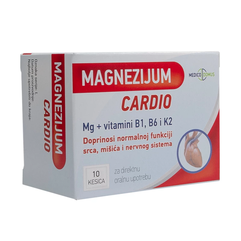 MEDICO DOMUS MAGNEZIJUM CARDIO KESICE 10X