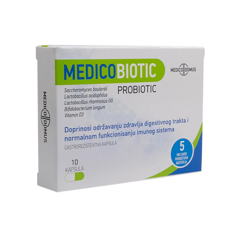 MEDICO DOMUS MEDICOBIOTIC PROBIOTIK CAPS 10X500MG