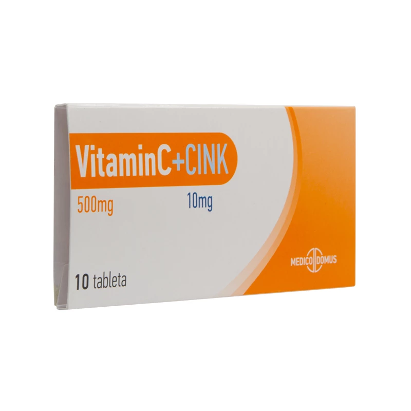 MEDICO DOMUS VITAMIN C+CINK TBL 10X