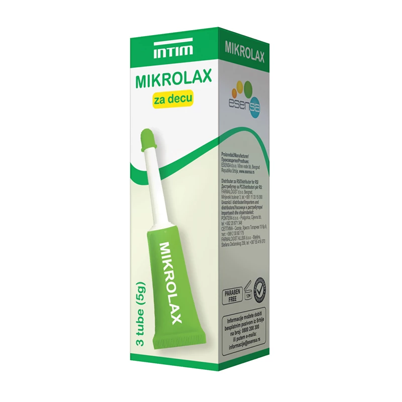 Mikrolax za decu 3x8ml