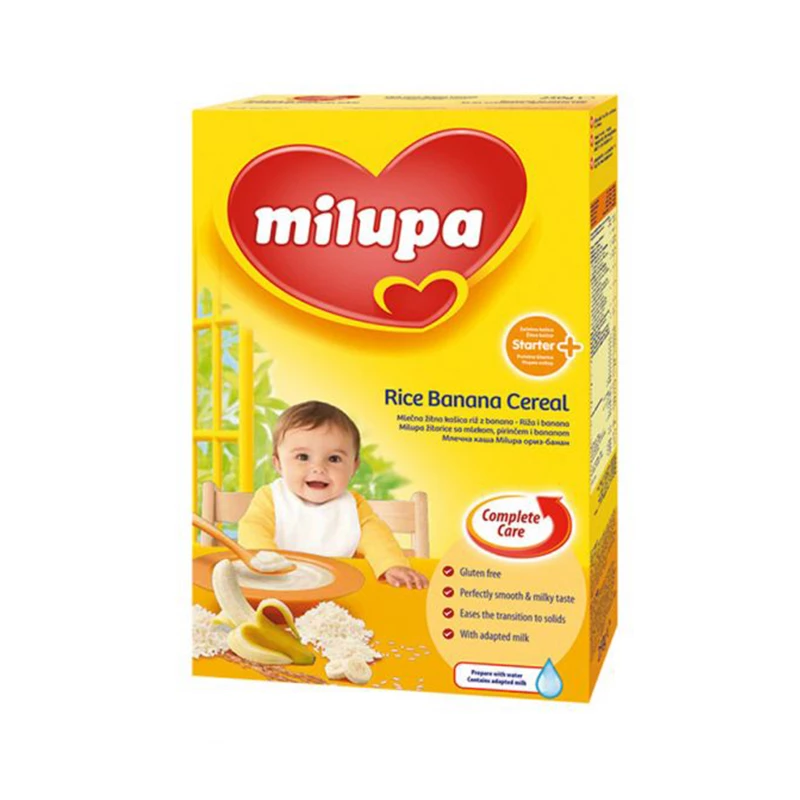 Milupa banana 250 g 4+