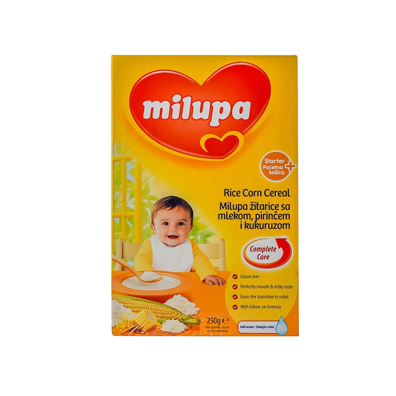 Milupa pirinač+kukuruz 250g 4+