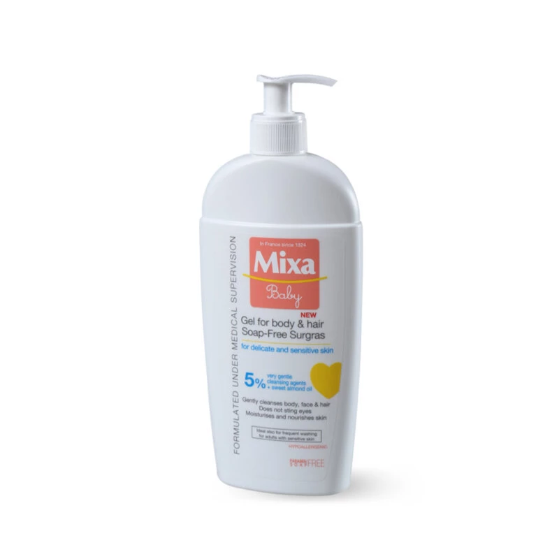 Mixa baby gel za telo/kosu bez sapuna 250ml