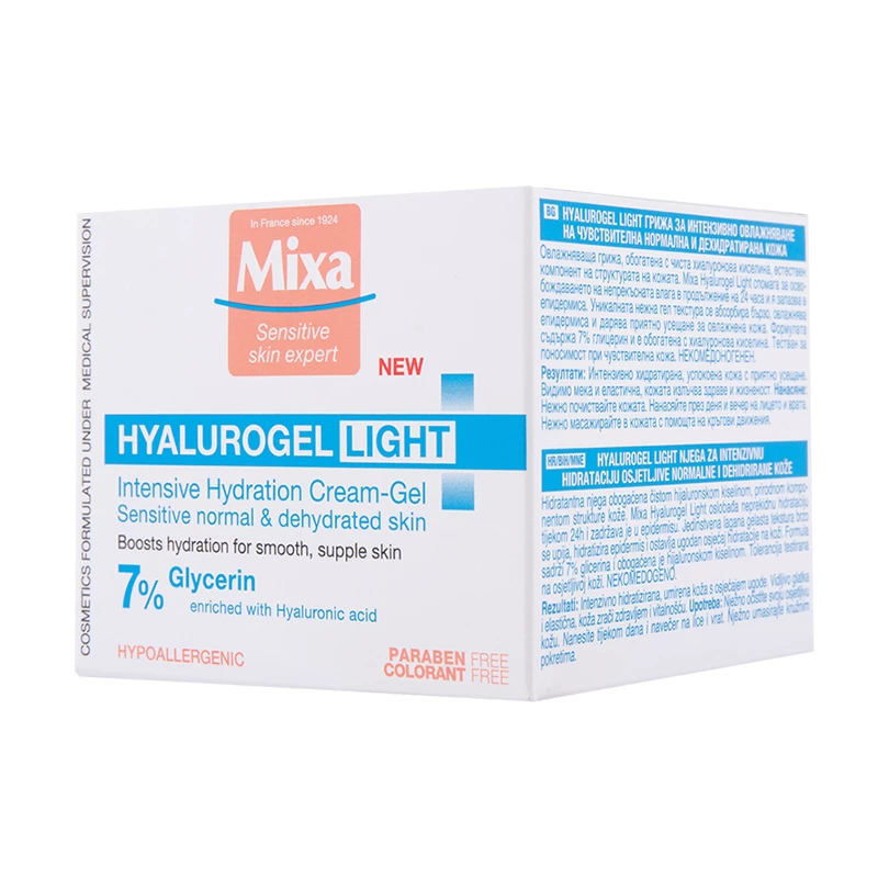 Mixa hyalurogel krema light 50ml