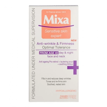 Mixa krema za lice anti-wrinkle 45+ 50ml