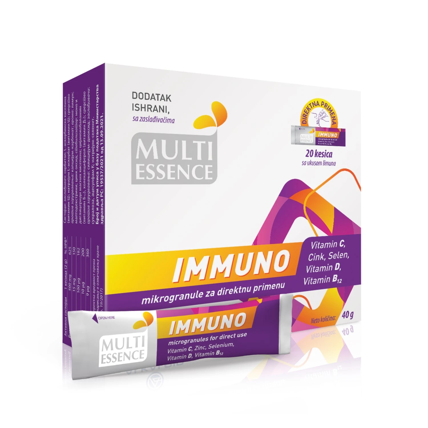 MULTI ESSENCE IMMUNO direkt kesice 