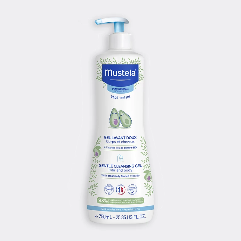 MUSTELA NORMALNA KOZA GEL ZA KUPANJE 750ML